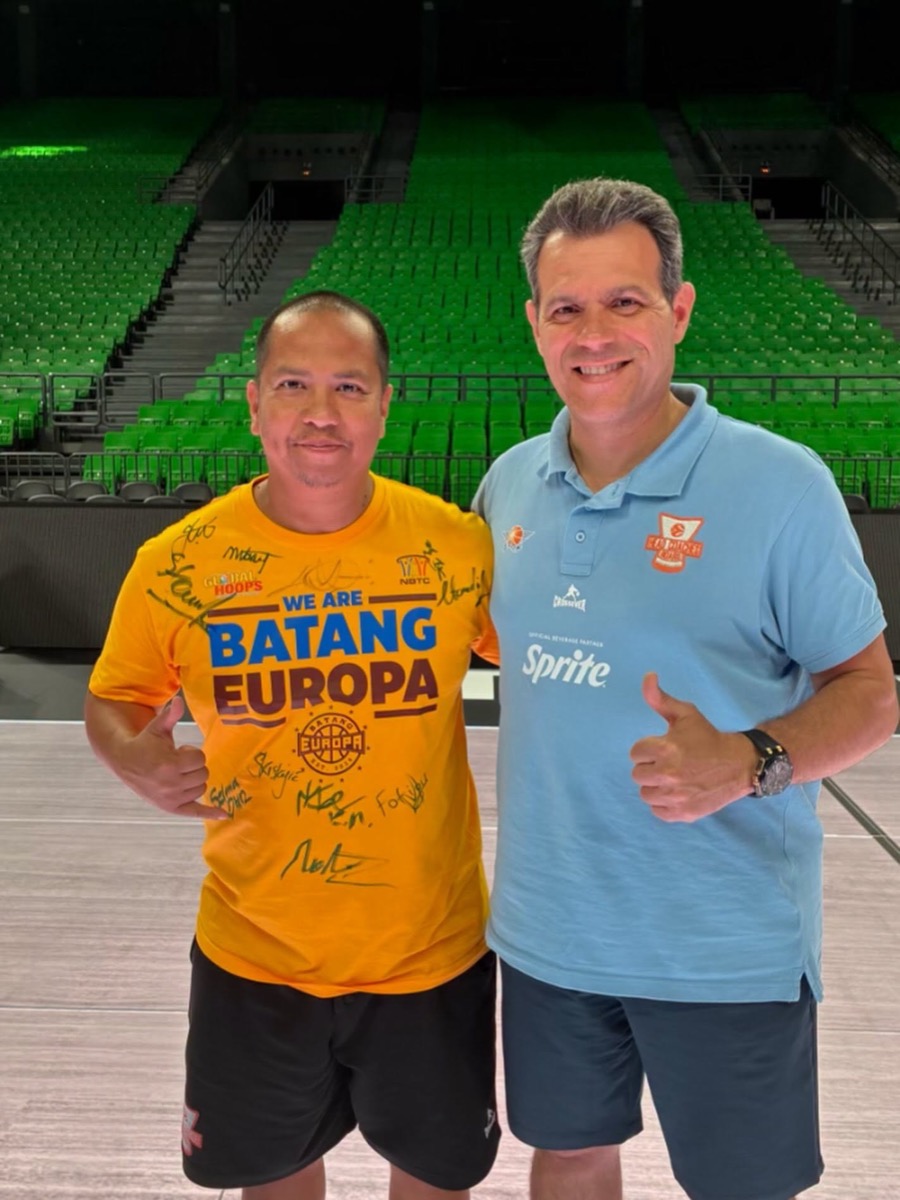 Batang Europa founder with a coach, representing the Head Coaches Board