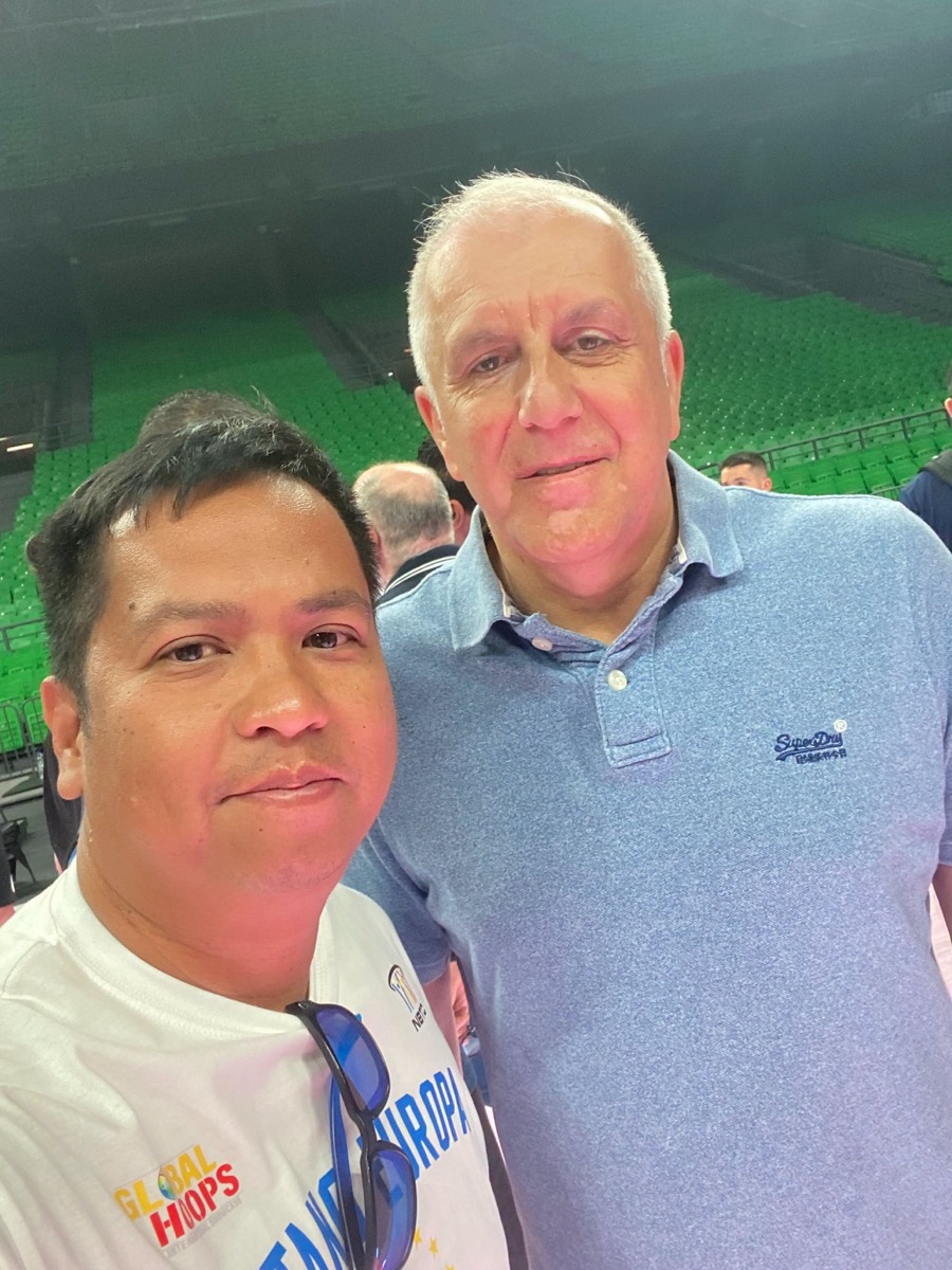 Batang Europa founder at the Global Hoops International Showcase